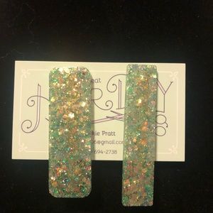 Sparkle Hair Barrettes Set